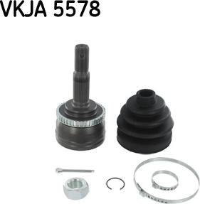 SKF VKJA 5578 - Шарнирный комплект, ШРУС, приводной вал unicars.by