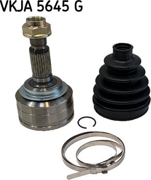 SKF VKJA 5645 G - Шарнирный комплект, ШРУС, приводной вал unicars.by