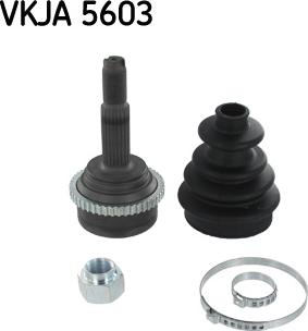 SKF VKJA 5603 - Шарнирный комплект, ШРУС, приводной вал unicars.by