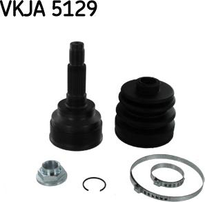 SKF VKJA 5129 - Шарнирный комплект, ШРУС, приводной вал unicars.by