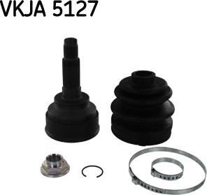 SKF VKJA 5127 - Шарнирный комплект, ШРУС, приводной вал unicars.by