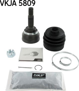 SKF VKJA 5809 - Шарнирный комплект, ШРУС, приводной вал unicars.by