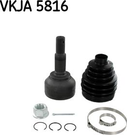 SKF VKJA 5816 - Шарнирный комплект, ШРУС, приводной вал unicars.by