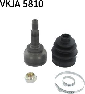 SKF VKJA 5810 - Шарнирный комплект, ШРУС, приводной вал unicars.by