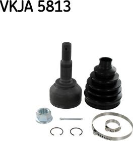 SKF VKJA 5813 - Шарнирный комплект, ШРУС, приводной вал unicars.by