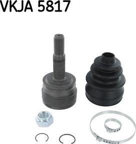 SKF VKJA 5817 - Шарнирный комплект, ШРУС, приводной вал unicars.by