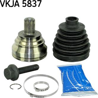 SKF VKJA 5837 - Шарнирный комплект, ШРУС, приводной вал unicars.by