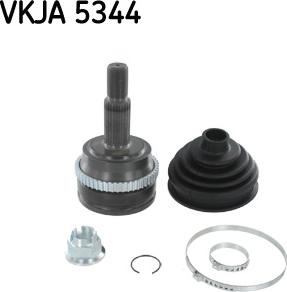 SKF VKJA 5344 - Шарнирный комплект, ШРУС, приводной вал unicars.by