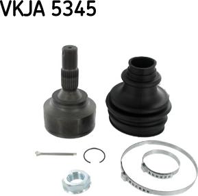 SKF VKJA 5345 - Шарнирный комплект, ШРУС, приводной вал unicars.by