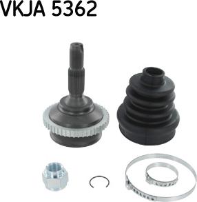 SKF VKJA 5362 - Шарнирный комплект, ШРУС, приводной вал unicars.by