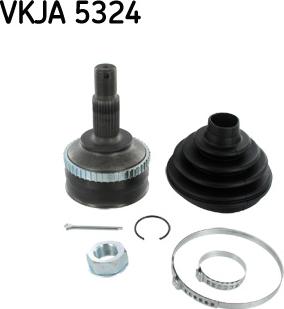 SKF VKJA 5324 - Шарнирный комплект, ШРУС, приводной вал unicars.by