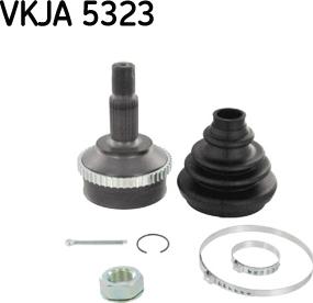 SKF VKJA 5323 - Шарнирный комплект, ШРУС, приводной вал unicars.by