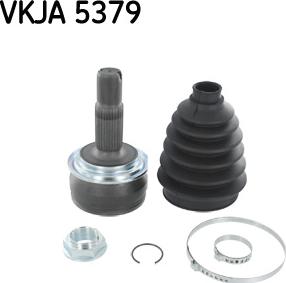 SKF VKJA 5379 - Шарнирный комплект, ШРУС, приводной вал unicars.by