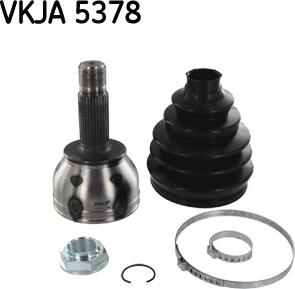 SKF VKJA 5378 - Шарнирный комплект, ШРУС, приводной вал unicars.by