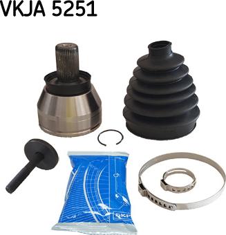 SKF VKJA 5251 - Шарнирный комплект, ШРУС, приводной вал unicars.by