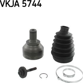 SKF VKJA 5744 - Шарнирный комплект, ШРУС, приводной вал unicars.by