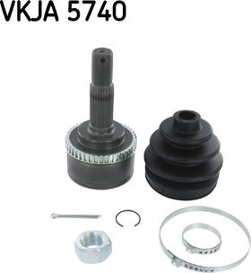 SKF VKJA 5740 - Шарнирный комплект, ШРУС, приводной вал unicars.by