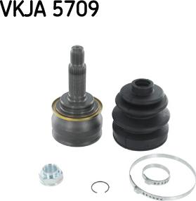 SKF VKJA 5709 - Шарнирный комплект, ШРУС, приводной вал unicars.by