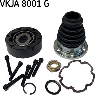 SKF VKJA 8001 G - Шарнирный комплект, ШРУС, приводной вал unicars.by