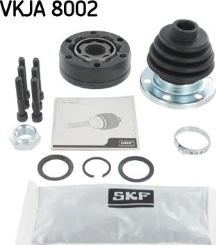 SKF VKJA 8002 - Шарнирный комплект, ШРУС, приводной вал unicars.by