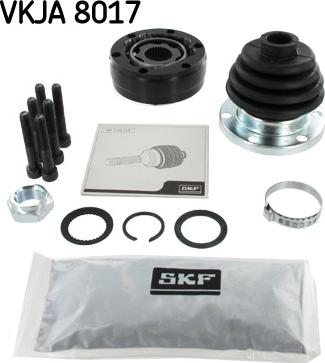 SKF VKJA 8017 - Шарнирный комплект, ШРУС, приводной вал unicars.by