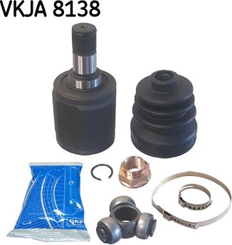 SKF VKJA 8138 - Шарнирный комплект, ШРУС, приводной вал unicars.by