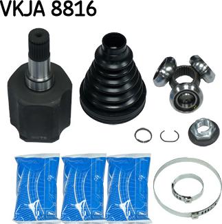 SKF VKJA 8816 - Шарнирный комплект, ШРУС, приводной вал unicars.by