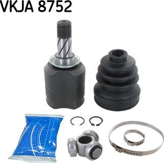 SKF VKJA 8752 - Шарнирный комплект, ШРУС, приводной вал unicars.by