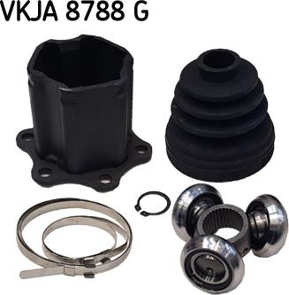 SKF VKJA 8788 G - Шарнирный комплект, ШРУС, приводной вал unicars.by