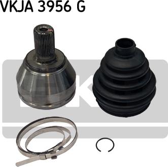 SKF VKJA 3956 G - Шарнирный комплект, ШРУС, приводной вал unicars.by