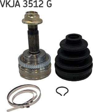 SKF VKJA 3512 G - Шарнирный комплект, ШРУС, приводной вал unicars.by