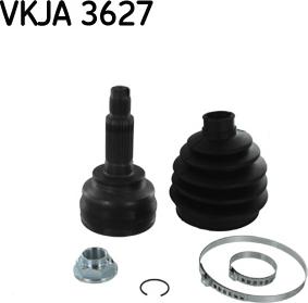 SKF VKJA 3627 - Шарнирный комплект, ШРУС, приводной вал unicars.by