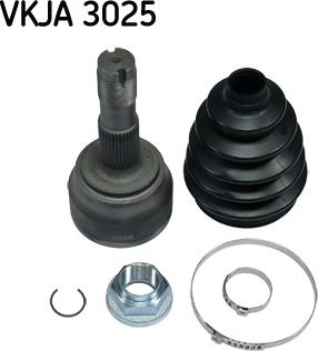 SKF VKJA 3025 - Шарнирный комплект, ШРУС, приводной вал unicars.by