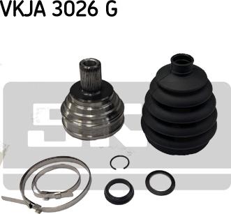 SKF VKJA 3026 G - Шарнирный комплект, ШРУС, приводной вал unicars.by