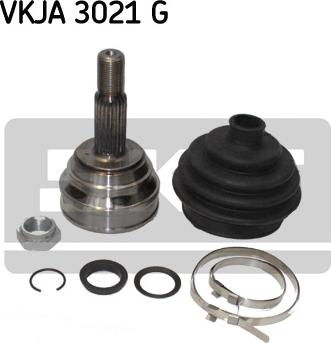 SKF VKJA 3021 G - Шарнирный комплект, ШРУС, приводной вал unicars.by