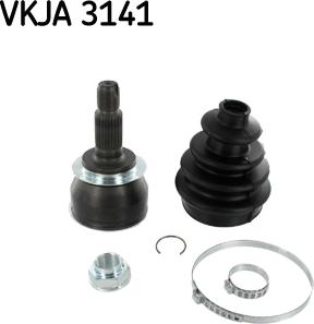 SKF VKJA 3141 - Шарнирный комплект, ШРУС, приводной вал unicars.by