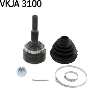 SKF VKJA 3100 - Шарнирный комплект, ШРУС, приводной вал unicars.by