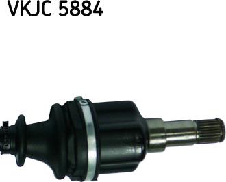 SKF VKJC 5884 - Приводной вал unicars.by