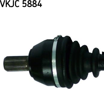 SKF VKJC 5884 - Приводной вал unicars.by