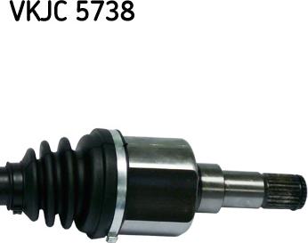 SKF VKJC 5738 - Приводной вал unicars.by