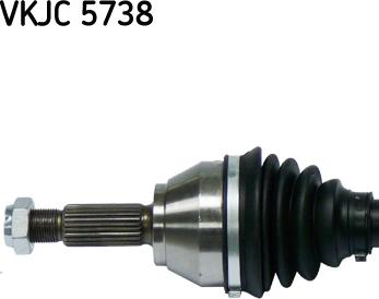 SKF VKJC 5738 - Приводной вал unicars.by