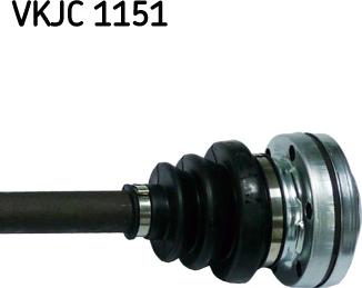 SKF VKJC 1151 - Приводной вал unicars.by