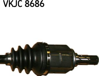 SKF VKJC 8686 - Приводной вал unicars.by