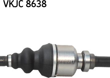 SKF VKJC 8638 - Приводной вал unicars.by