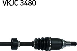 SKF VKJC 3480 - Приводной вал unicars.by