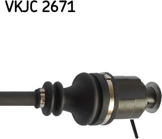 SKF VKJC 2671 - Приводной вал unicars.by