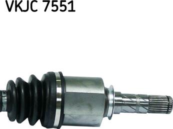 SKF VKJC 7551 - Приводной вал unicars.by