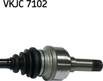 SKF VKJC 7102 - Приводной вал unicars.by