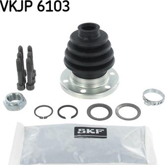 SKF VKJP 6103 - Пыльник, приводной вал unicars.by