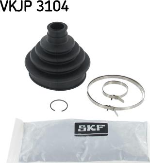 SKF VKJP 3104 - Пыльник, приводной вал unicars.by